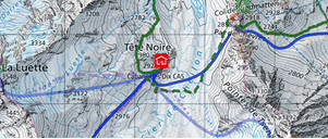 carte cabane des dix